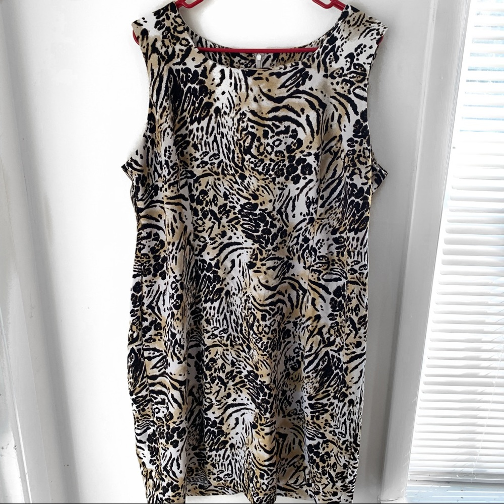 *PRICE DROPPED* Animal Print Sleeveless Dress